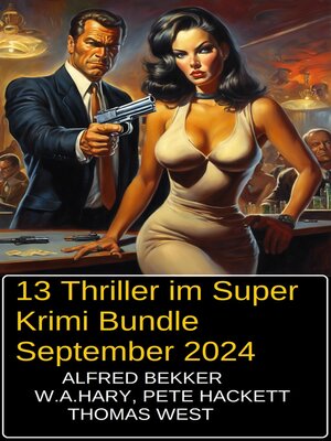 cover image of 13 Thriller im Super Krimi Bundle September 2024